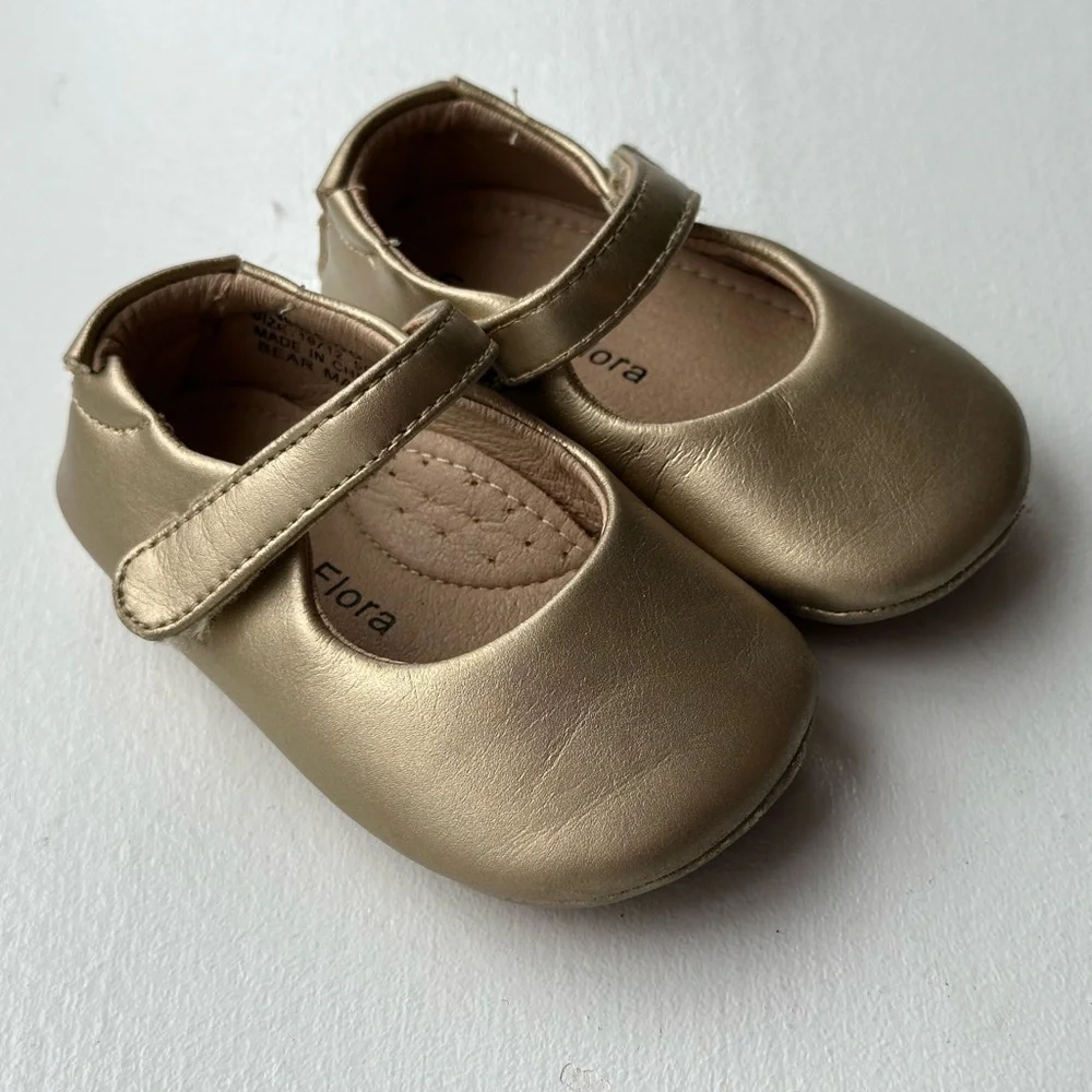 Felix & Flora Soft Sole Moccasins Baby Shoes size 19 / 3